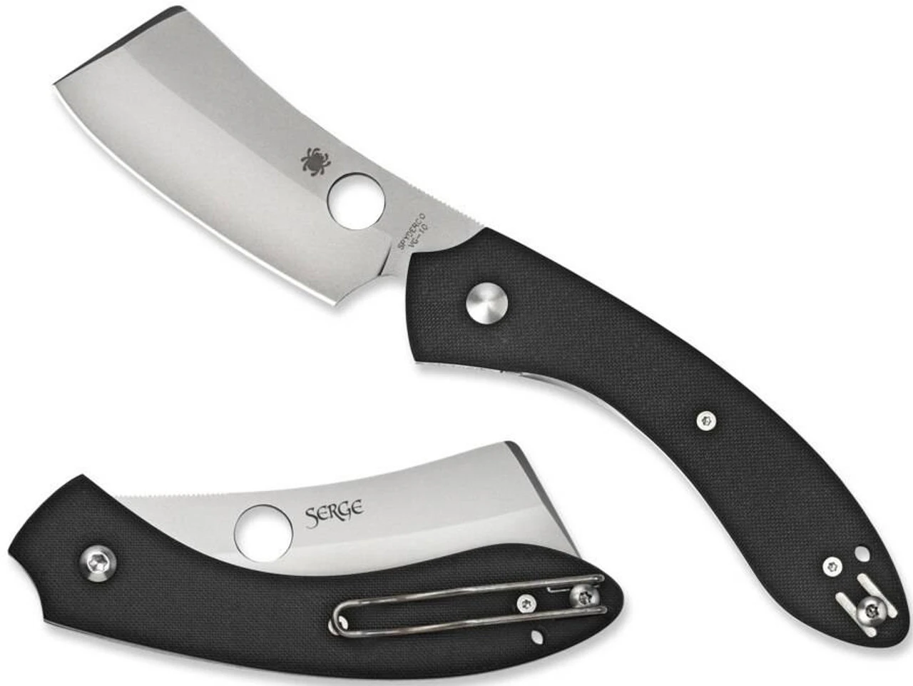 Spyderco Roc G-10 Black Knife 3 Spyderco Roc G-10 Black Knife
