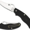 Spyderco UK Black FRN Drop Point Penknife 1 Spyderco UK Black FRN Drop Point Penknife -Outdoor Life Store spyderco uk black frn drop point penknife c94pbk3 35116.1603764882
