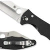 Spyderco Yojimbo 2 G-10 Black Plain Edge Knife -Outdoor Life Store spyderco yojimbo 2 g 10 black plain edge knife c85gp2 07856.1603759738