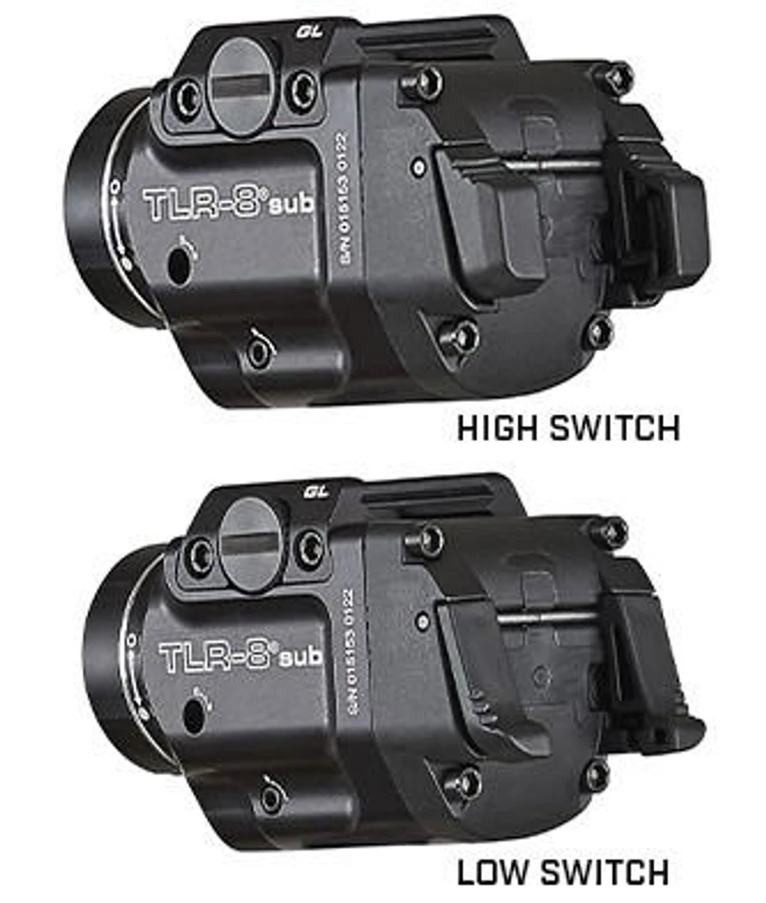 Streamlight TLR-8 Sub Ultra Compact Red Laser Weaponlight 5 Streamlight TLR-8 Sub Ultra Compact Red Laser Weaponlight - Image 3