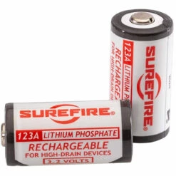 Surefire 123A Rechargeable Batteries With Charger -Outdoor Life Store surefire 123a rechargeable batteries with charger sflfp123 kit 02996.1654093267