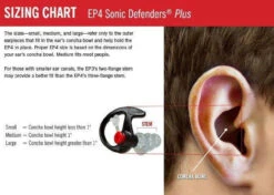 SureFire EarPro EP4 Sonic Defender Plus Earplugs -Outdoor Life Store surefire earpro ep4 sonic defender plus earplugs ep4 34395.1654096998