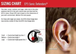 SureFire EP3 Sonic Defenders Earplugs - 25 Pack -Outdoor Life Store surefire ep3 sonic defenders earplugs 25 pack ep3 bulk 14526.1654701740