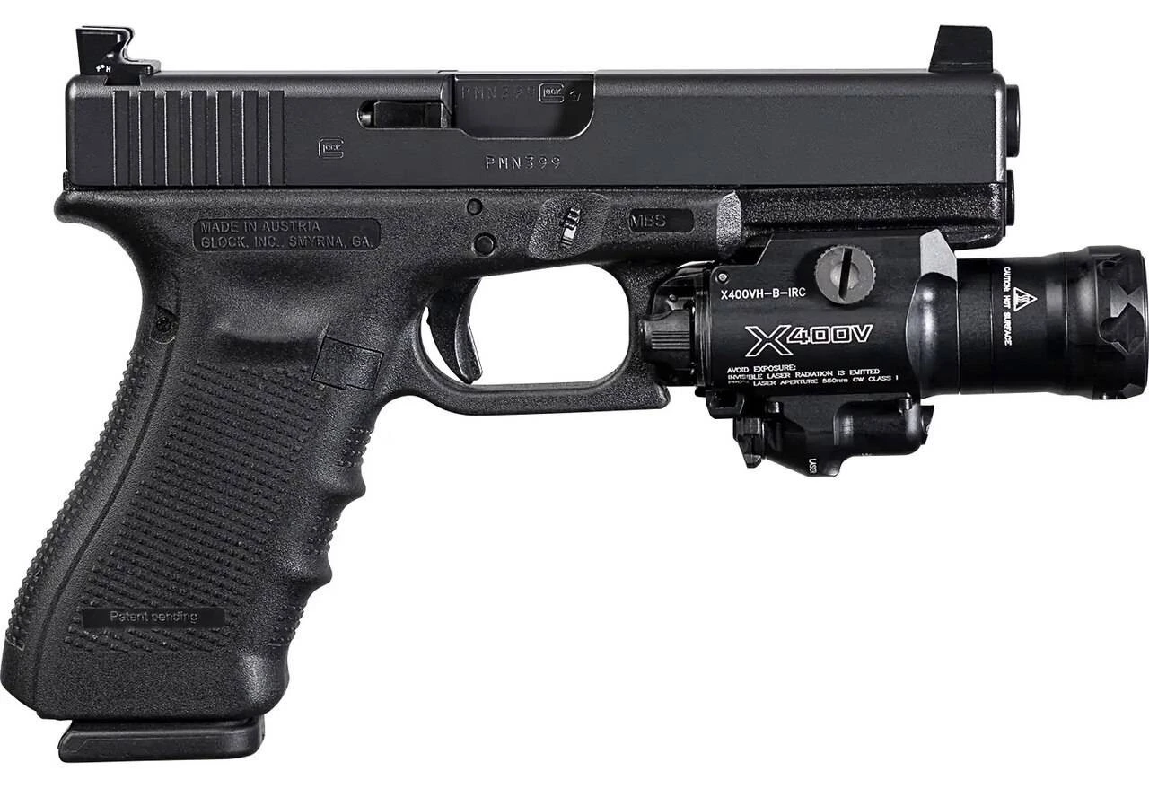 Surefire X400VH-B-IRC Infrared / White Handgun Holster Light 4 Surefire X400VH-B-IRC Infrared / White Handgun Holster Light - Image 2