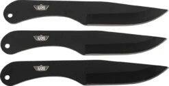 UZI Throwing Knife Black 3 Pack