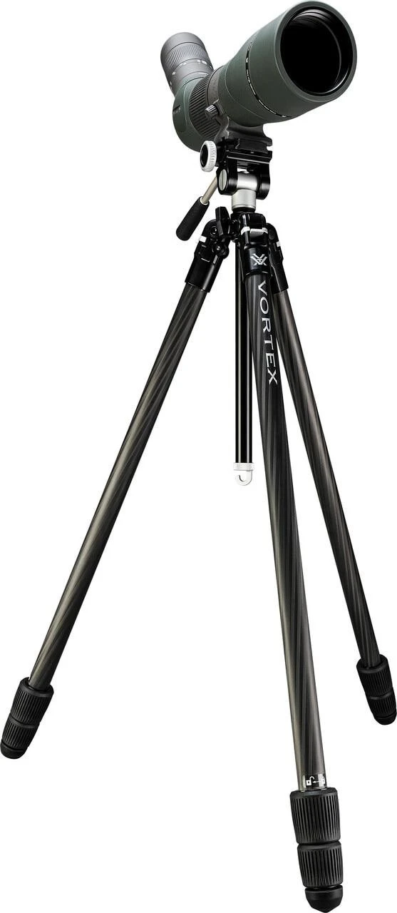 Vortex Ridgeview Carbon Fiber Tripod + Pan Head 3 Vortex Ridgeview Carbon Fiber Tripod + Pan Head