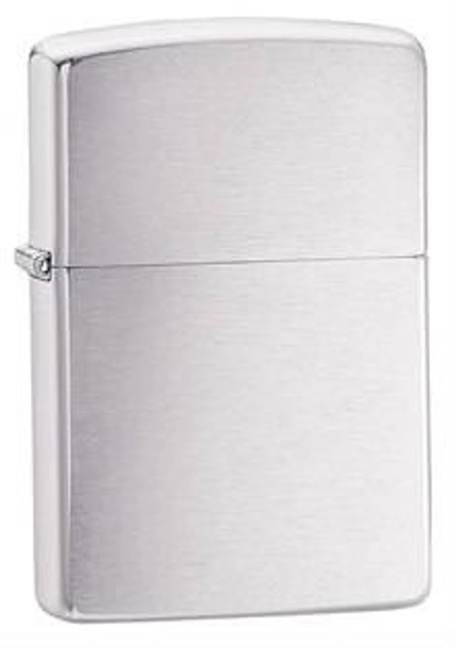 Zippo Brushed Chrome Lighter 3 Zippo Brushed Chrome Lighter