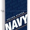 Zippo Brushed Chrome US Navy Lighter -Outdoor Life Store zippo brushed chrome us navy lighter 24813 36475.1601532040