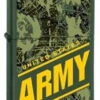 Zippo Green Matte US Army Lighter -Outdoor Life Store zippo green matte us army lighter 24828 44521.1601557517