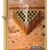 Zippo Windproof Brushed Brass Bullets Lighters -Outdoor Life Store zippo windproof brushed brass bullets lighters 28674 36396.1603755881