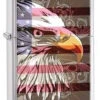 Zippo Windproof Brushed Chrome Eagle Lighter -Outdoor Life Store zippo windproof brushed chrome eagle lighter 28652 08500.1603757554